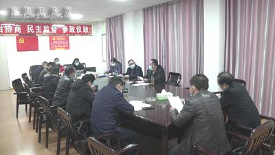 政协崇阳县第十届委员会第六次会议召开提案委员会会议